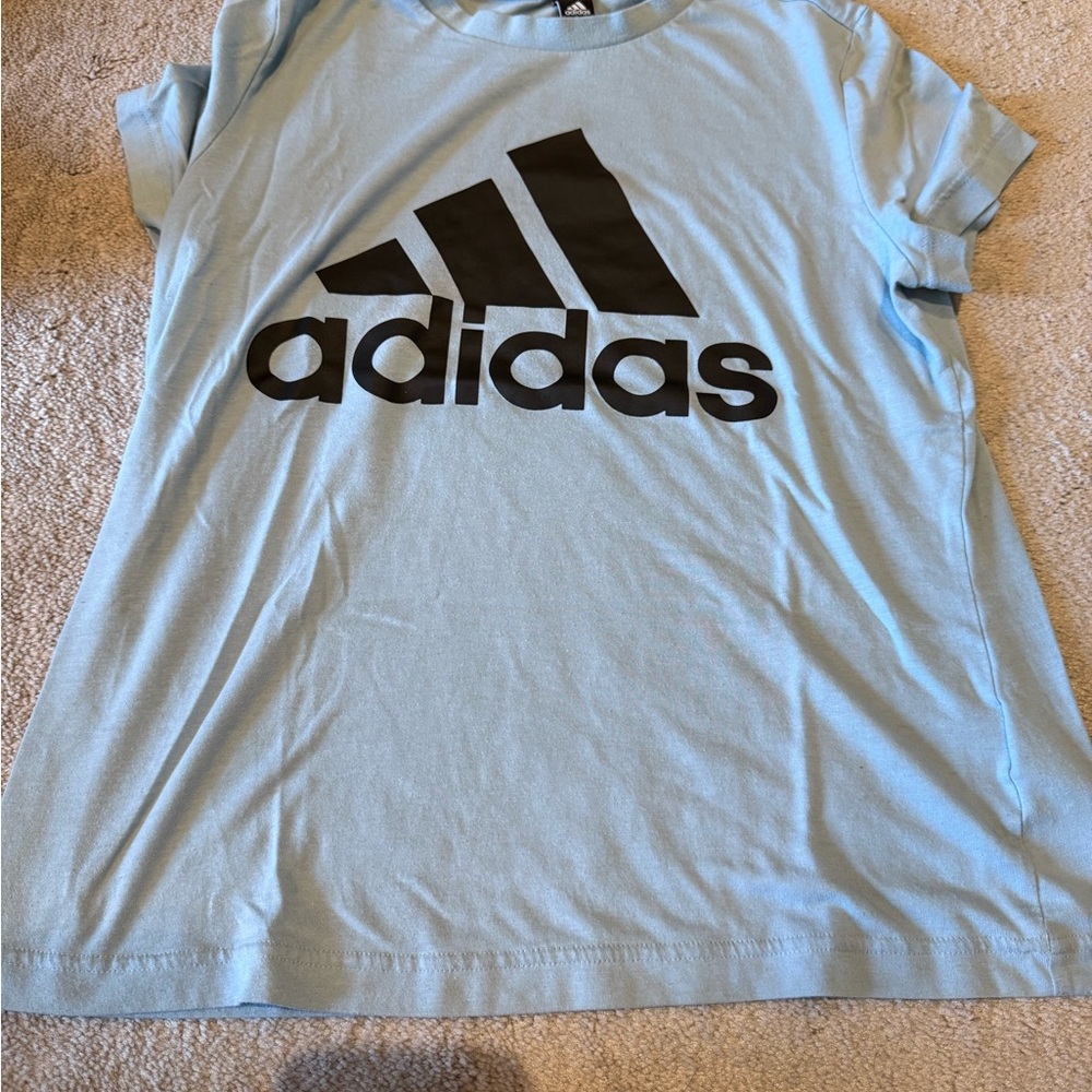 Adidas Sky Blue Sports Tee
